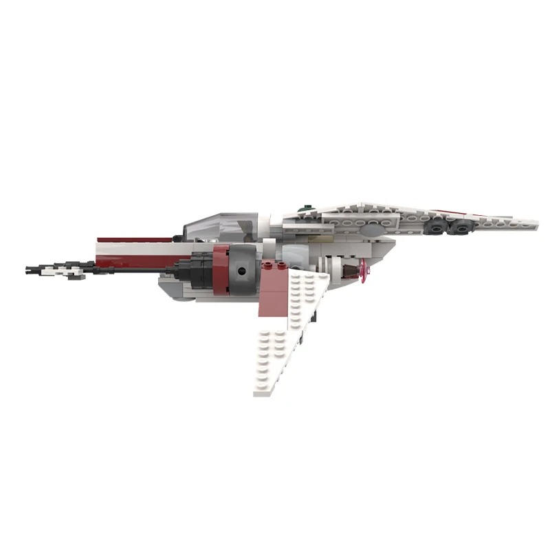 High Republic Vector Starfighter 341PCS Building Block Modello Brick Space War FAI DA TE NUOVO Set antistress Regali creativi MOC-229908
