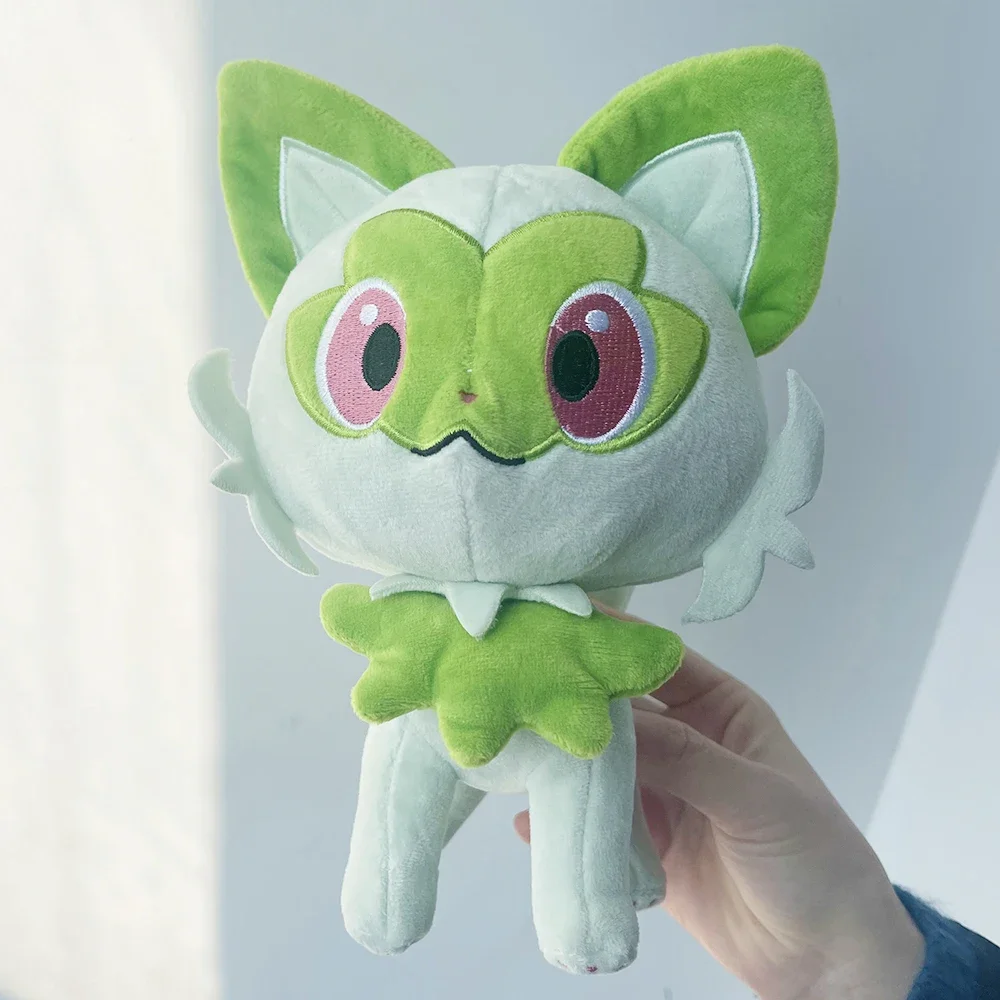 لعبة البوكيمون Sprigatito Meowscarada القطيفة كورايدون دمية محشوة Quaxly Fuecoco Scorbunny Grookey Sobble Peluche Floragato Toy #2