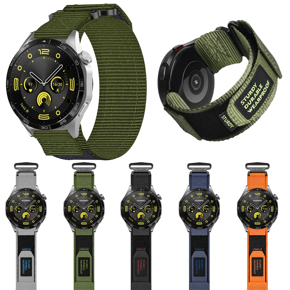 22MM Nylon Strap Fo…