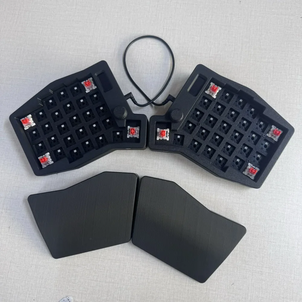 Sofle Split Keyboard Kit Wired Single Mode Hotswap Tastatur Magnetische Handballenauflage RGB Mechanische Tastatur Spiel Teclado MX Switch