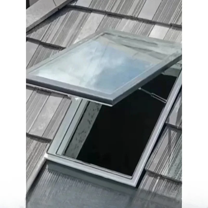 

Roofing aluminum alloy high-end sunroof roof sunroof loft sun room ventilation basement lighting well electric