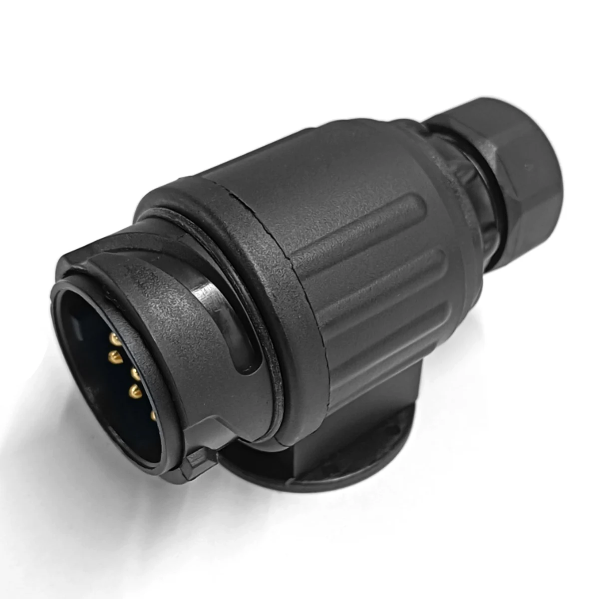 12V 13 Pin Euro Plastic Plug Caravan Trailer Electrical Plug Sockets Maypole MP128 Camping RV Truck Car Trailer Connector Socket
