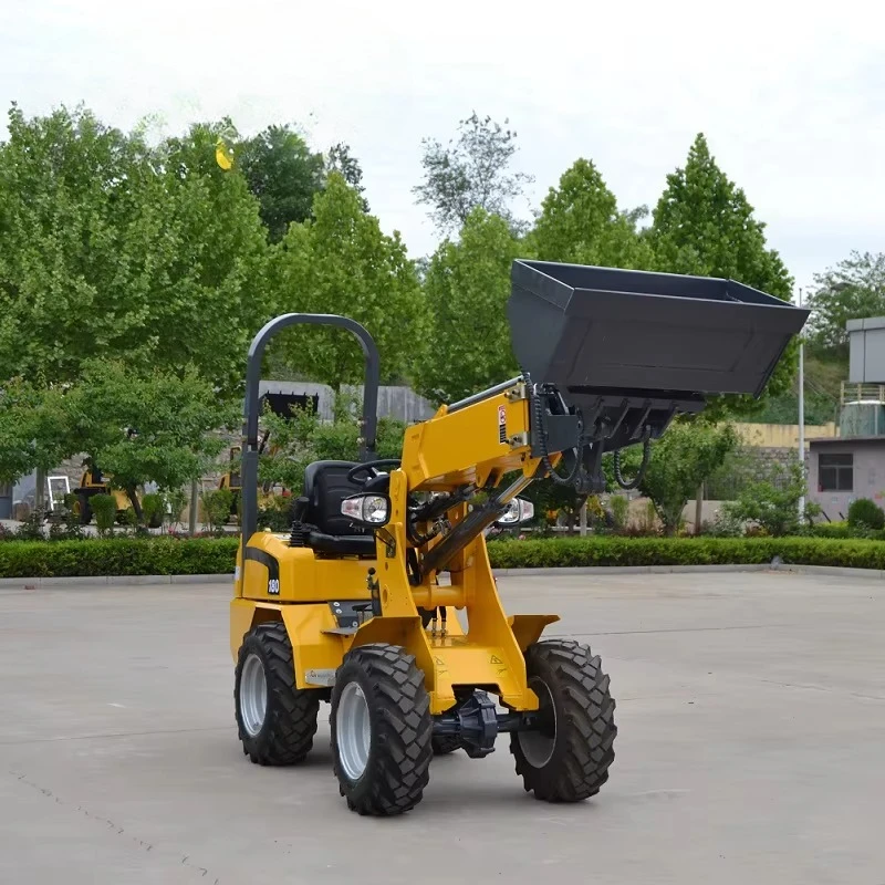 High Quality Telescopic Boom Loader Mini Front Loader Compact Wheel Loader Construction Machinery Factory Price for Sale