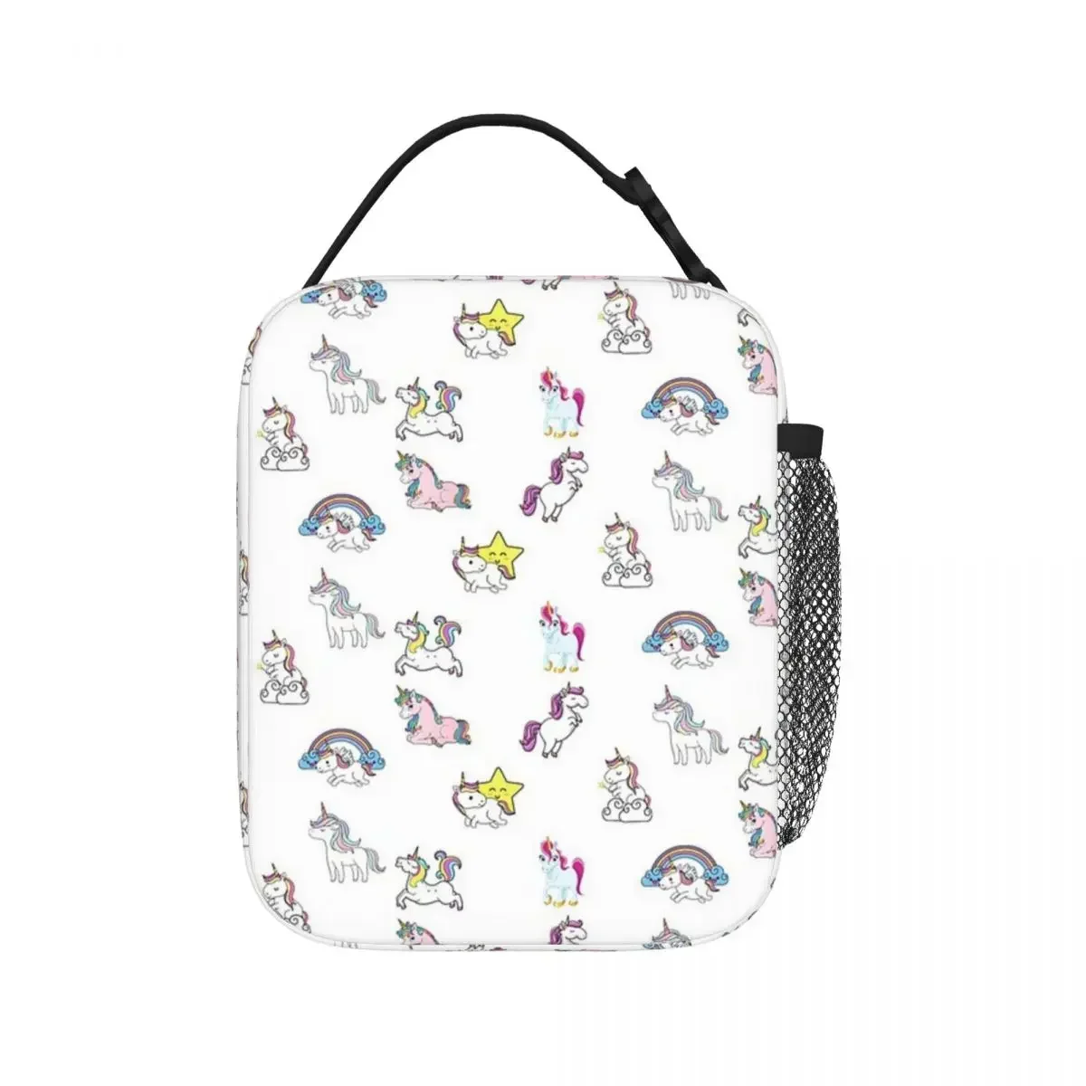 Toddler Unicorn (13) Insulated Lunch Bags Leakproof Picnic Bags Thermal Cooler Lunch Box Lunch Tote for Woman Work Kids School