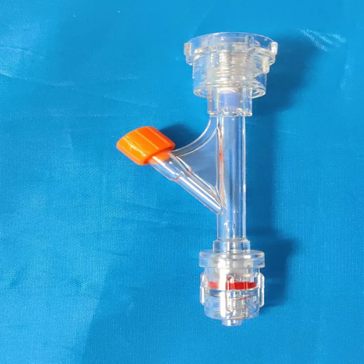 High Quality1pcs The flow regulator of 84.63mm plastic valve can rotate 5-10mm Y-type hemostatic valve and Ruhr regulating valve