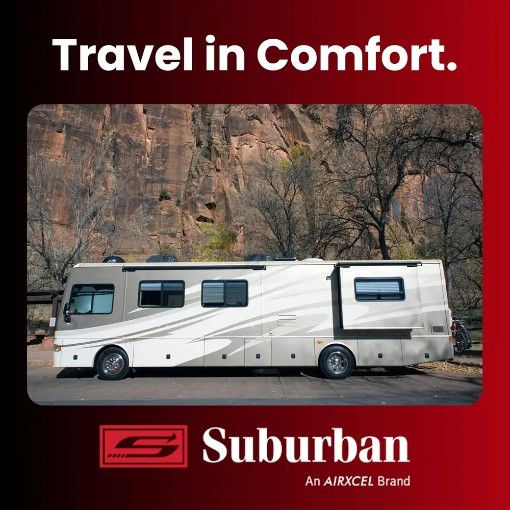 منظم التحول التلقائي Suburban LP-R924 لتحويل إمداد غاز البروبان الآمن والمريح في RV أو متنقلك #6