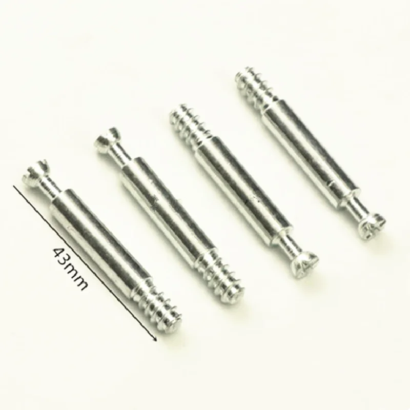 10Pcs Furniture Two In One Connector Bed Wardrobe Panel Furniture Assembly Hardware Fittings