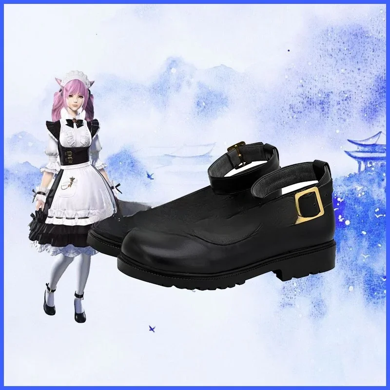 เกม Final Fantasy VII Custrel คอสเพลย์รองเท้ารองเท้า Props ปาร์ตี้ฮาโลวีนบทบาทเล่น Custom Made Aksesori