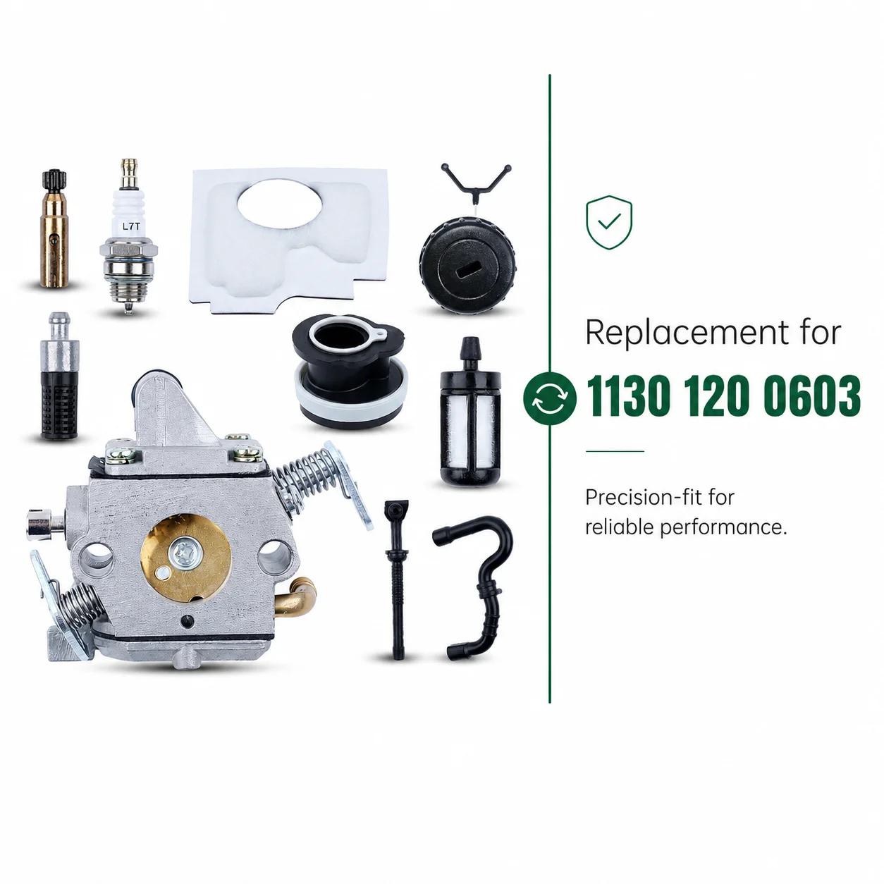 Fuel Hose Tune Up Kit For Stihl MS170 MS180 017 018 Chainsaw Replaces C1Q-S57A C1Q-S57B 1130 120 0603 Saw Parts Tools Repair Kit