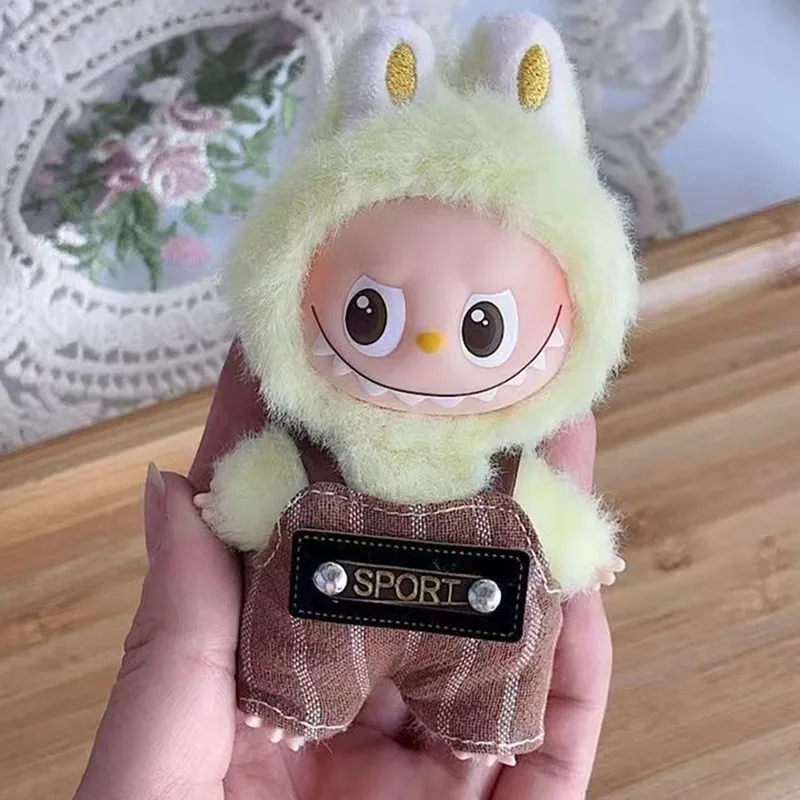 لملابس إصدار Mini Labubu V4 4.0 وزرة دبوس الوحوش لسلسلة الحب ملابس الدمى إكسسوارات الزي #6