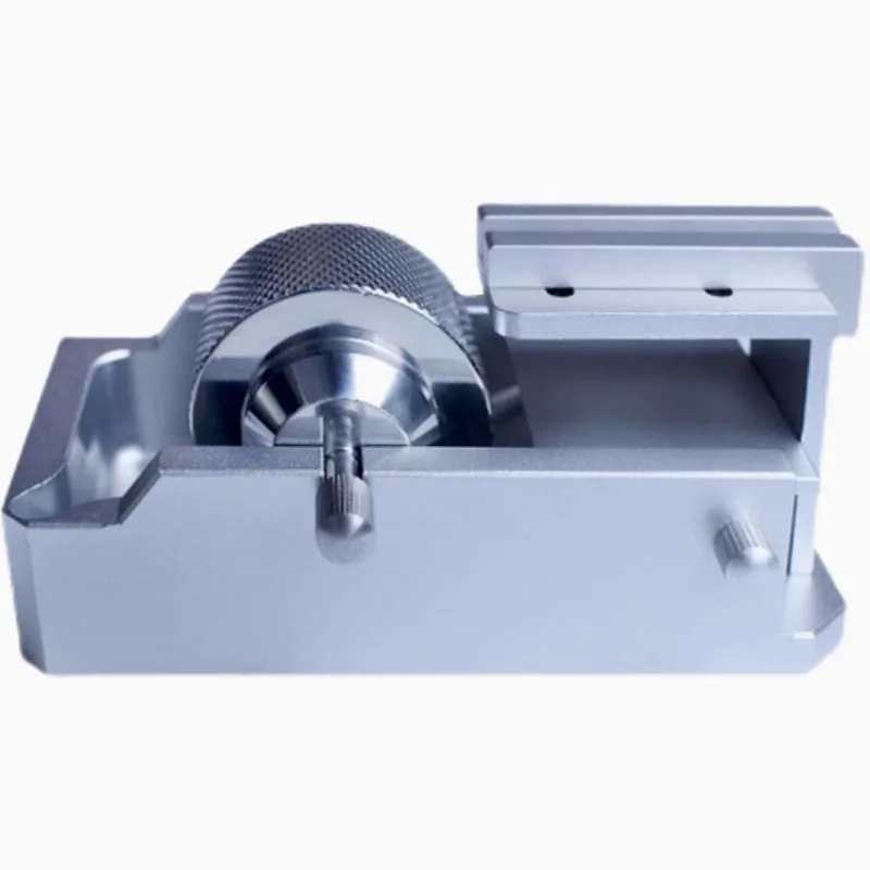 Caja de aceite con borde de cuero pulido con espejo de acero inoxidable con ranura de recuperación, herramienta de repostaje ajustable artesanal de cuero hecha a mano