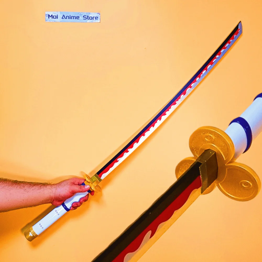 

31/40inch Roronoa Zoro Wooden Katana Sword Original Samurai Sabre Japanese Katana Sabre Knife Cosplay Accessories Prop Toy Gift