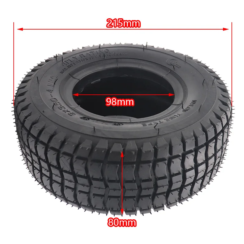 9 Inch Tires 9x3.50-4 Outer Tyre Inner Tube for Gas Scooter Skateboard Pocket Bike Electric Tricycle Wheel Accessories 9*3.50-4