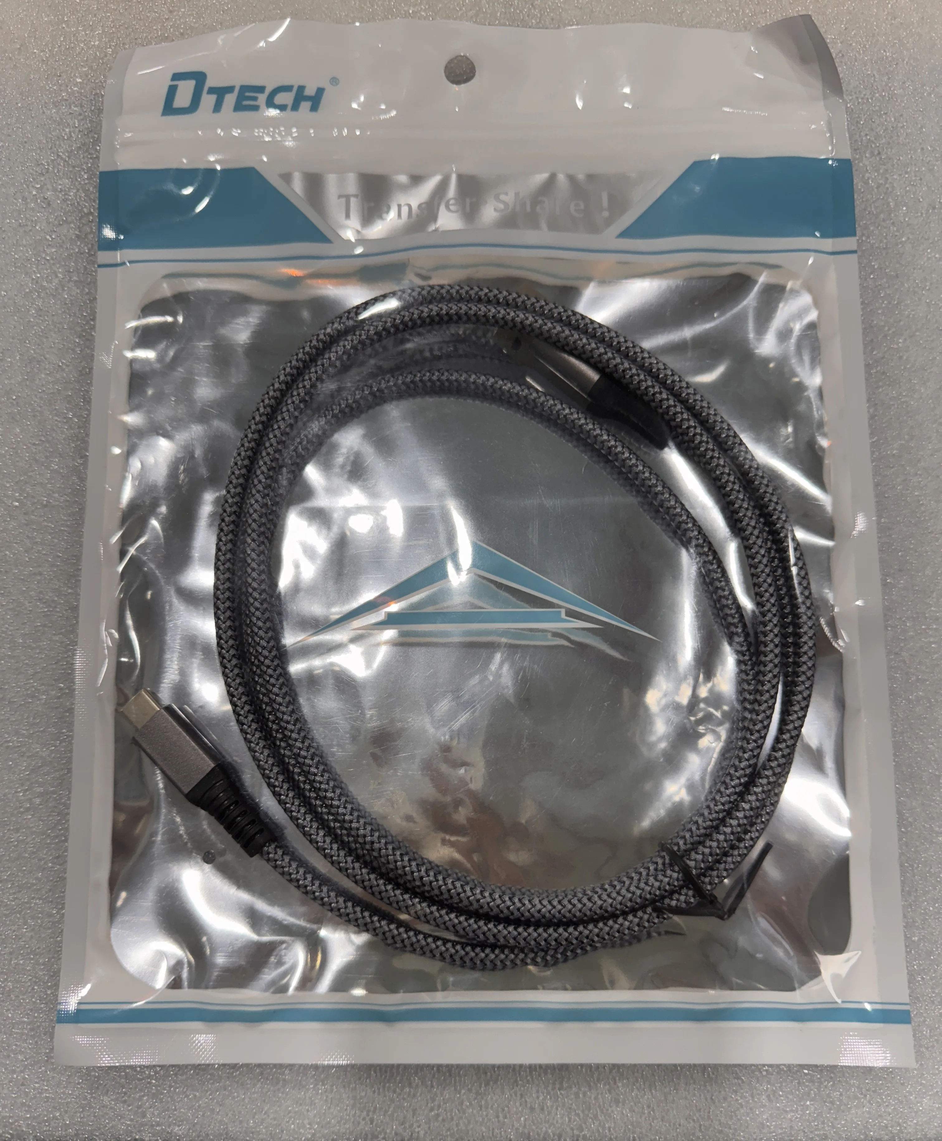 3PCS DTECH T0021 1.5m Type-C To USB A 3.0 Data Transfer Cable 5Gbps For Laptop Computer