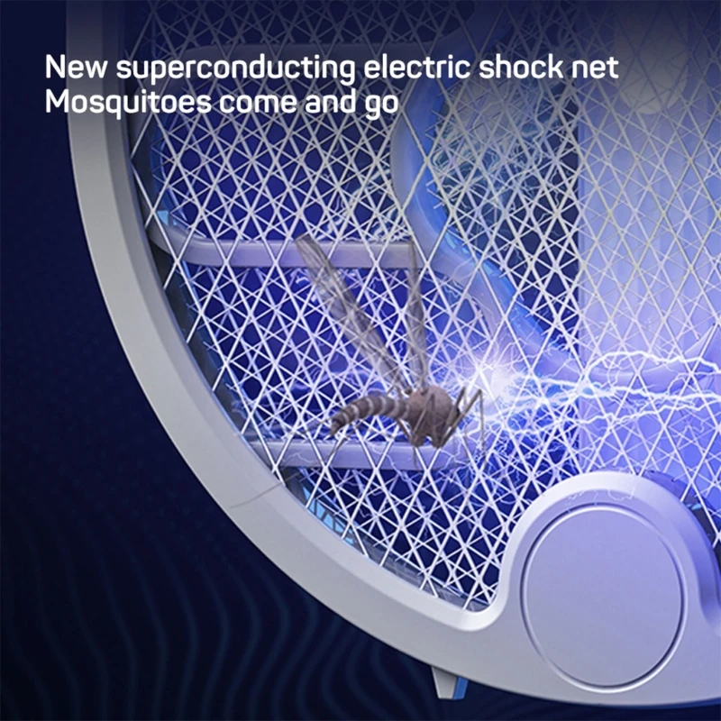 재퍼 모기 찰싹 모기 방지 킬러 램프 구충제 파리 라켓 파리 라켓