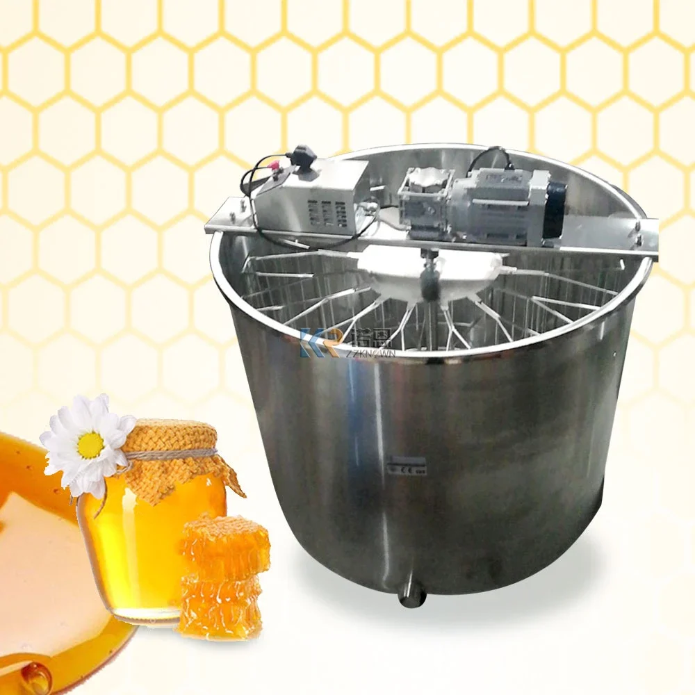 2024 Honey Extractor Radial Electric Honey Extractor Machine Apiculture Bee Keeping Equipment Honey Shaker