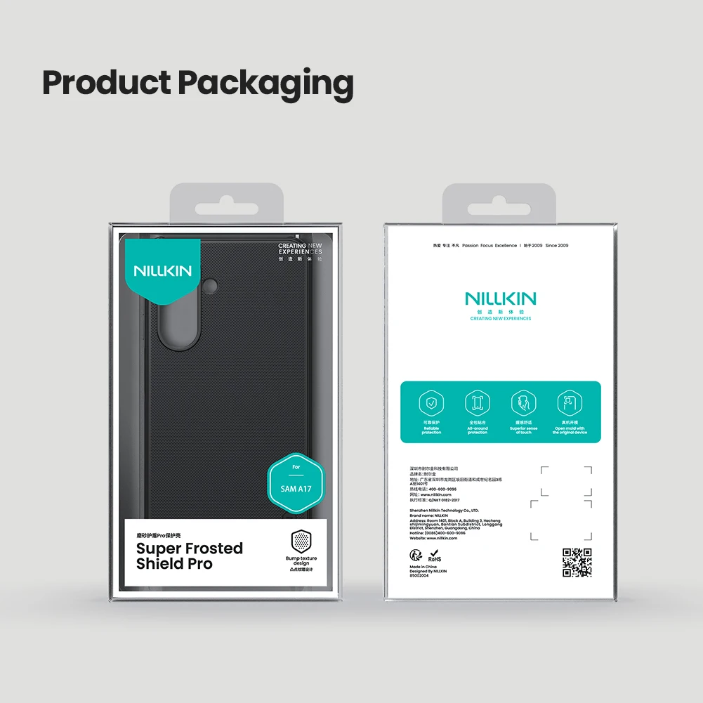 Für Samsung Galaxy A17 Hülle NILLKIN Fitted Case für Samsung Galaxy A17 Hochwertige Super Frosted Shield Hülle Matte PC-Abdeckung – Detail 15
