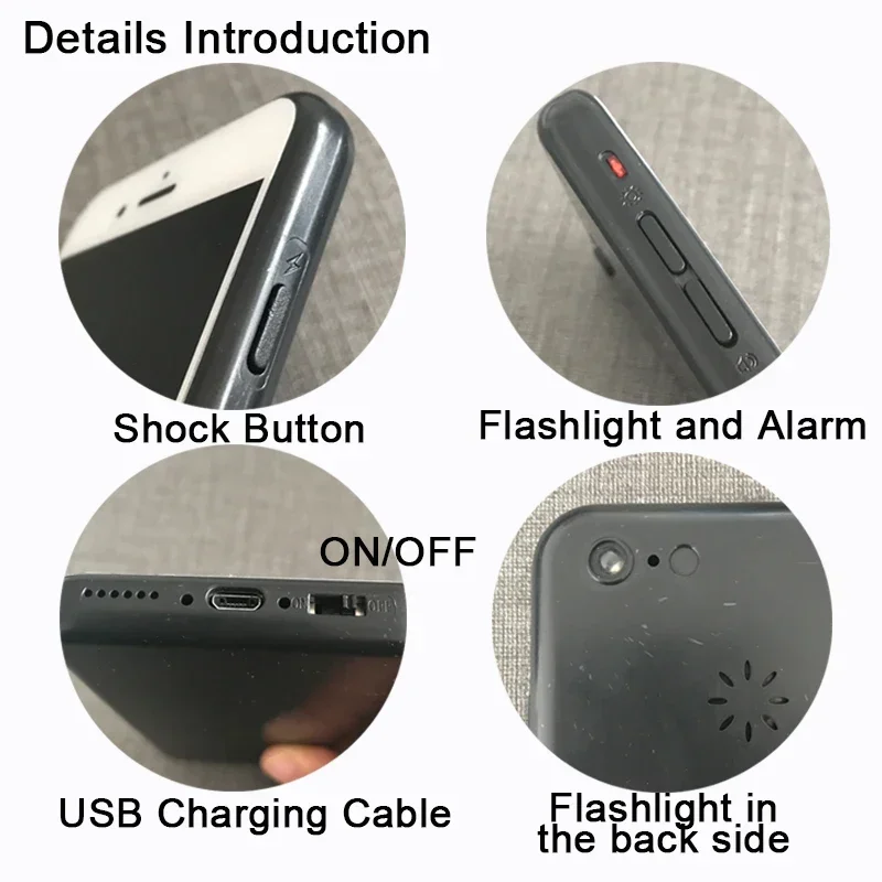 Portable Pulse Single Arc Mobile Phone Shaped Lighter Flameless Windproof Plasma USB Rechargeable Lighter Men's Selected Tool - Image 6