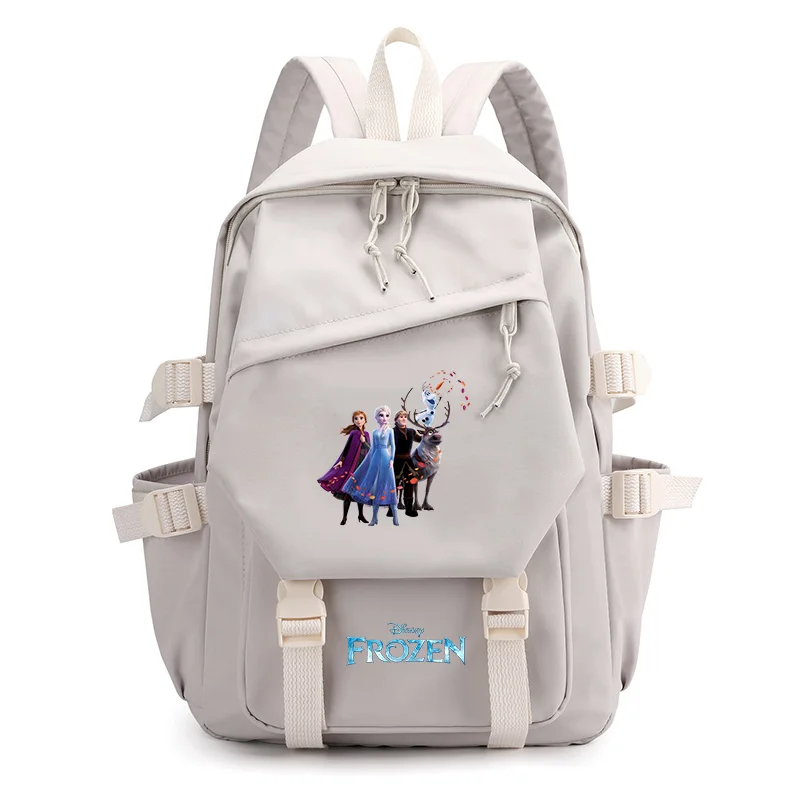 MINISO Frozen Elsa Anna Girls Backpacks Teenager Student Backpack Women Rucksack School Bags Travel Bag Mochila