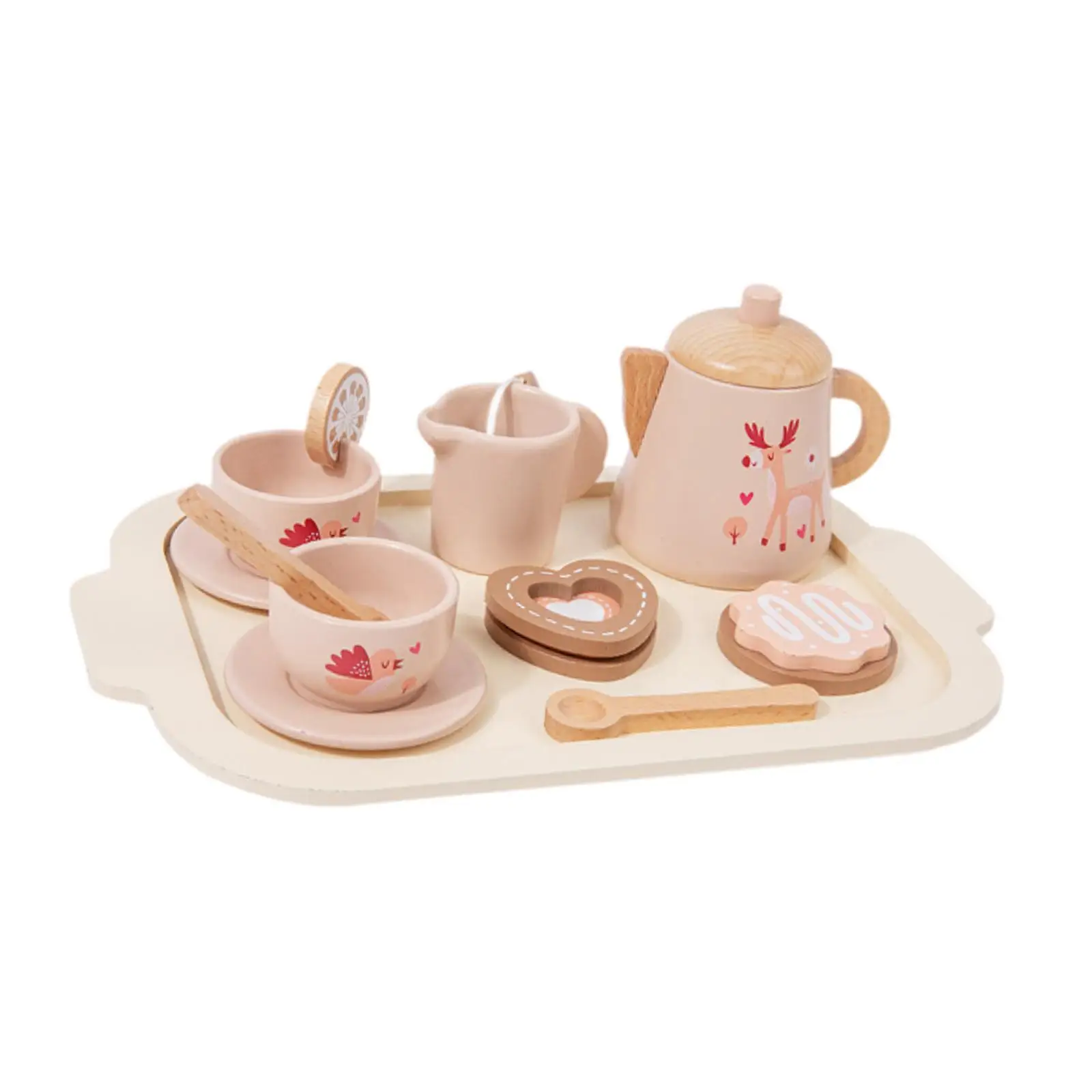 مجموعة ألعاب حفلات الشاي بعد الظهر للأطفال الصغار، ملحقات المطبخ للأطفال #4