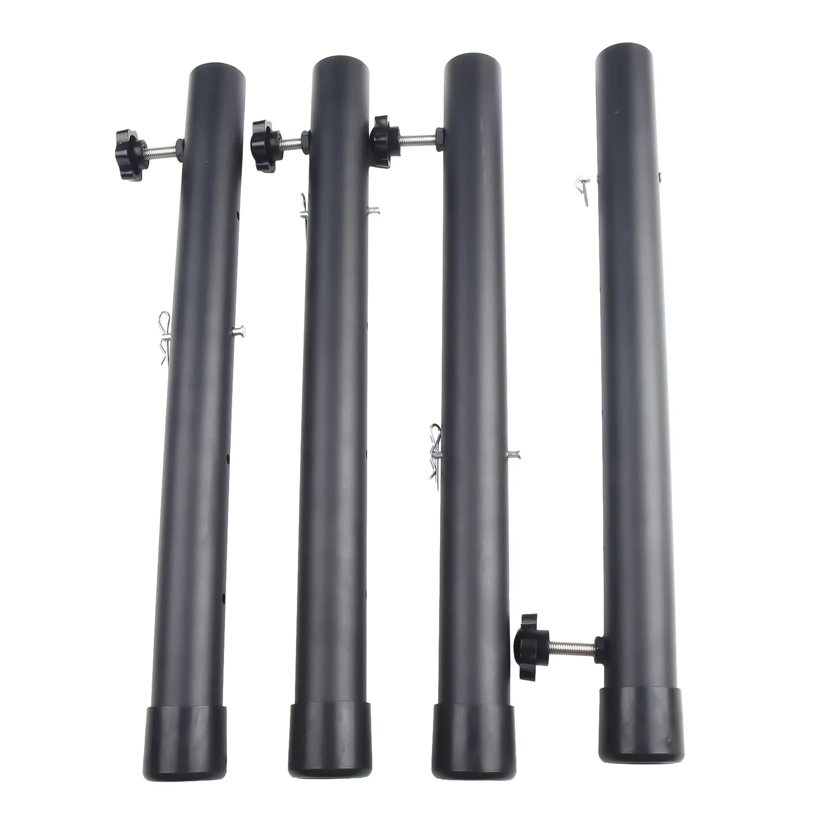 

Extendable Table Leg Risers, 4 Pack Raise Your Table Height Effortlessly, Perfect for Tables, Desks, and Countertops