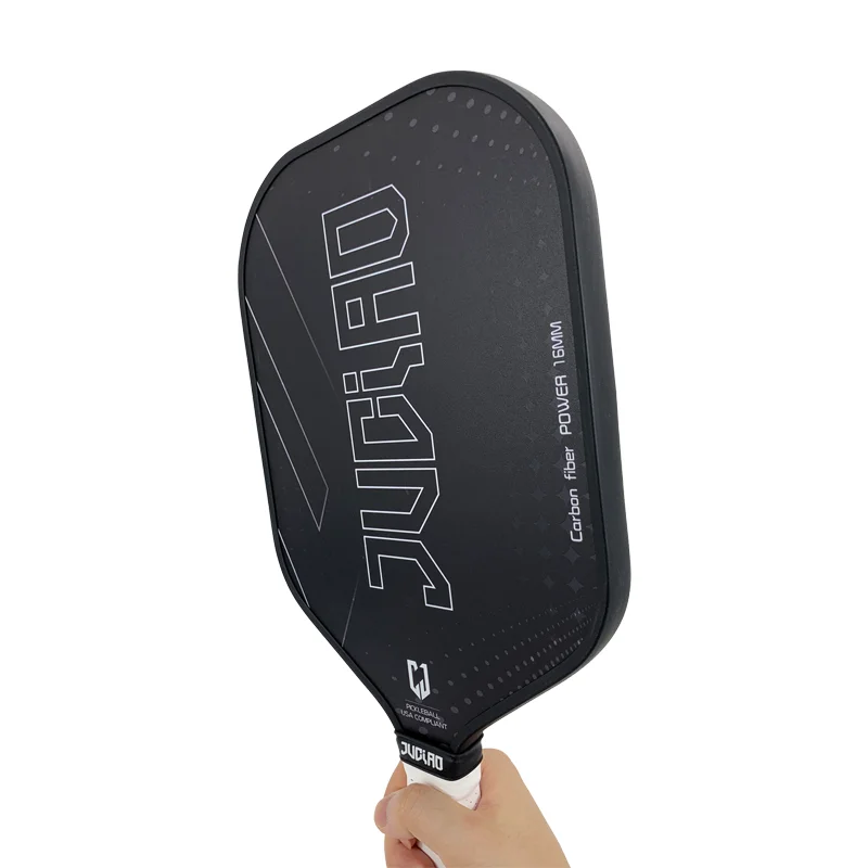 JUCIAO paletas de Pickleball de fibra de carbono, núcleo de panal de polipropileno de 16MM, raqueta de Pickleball DE CARA híbrida de fibra de