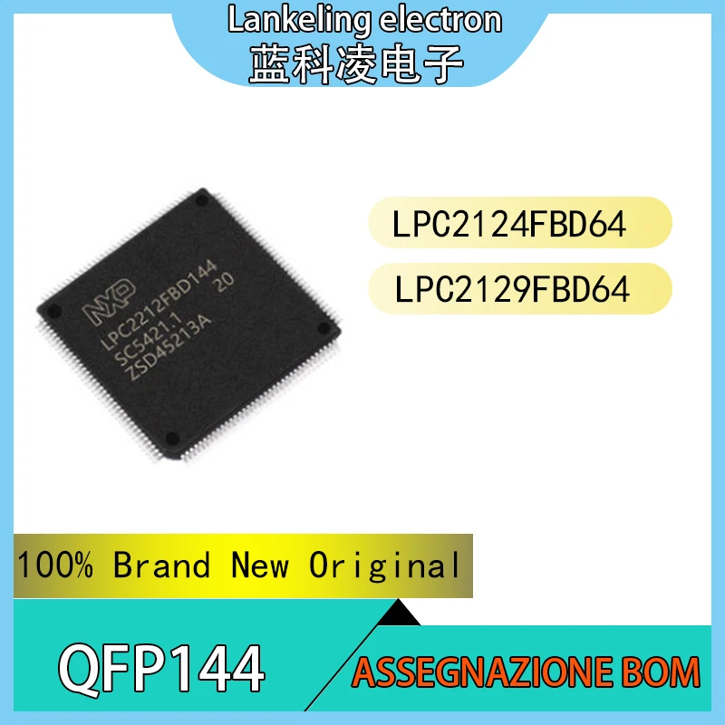 LPC2212FBD144 LPC2294HBD144 100% Brand New Original QFP144 Chip IC