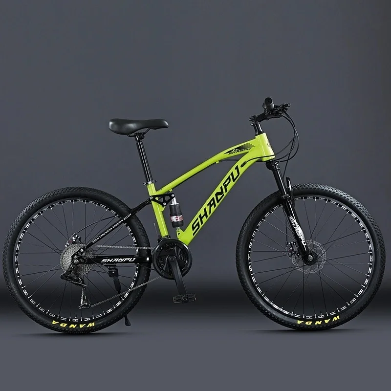 24inch 26inch 27.5inch Soft Tail Mountain Bike MTB Downhill Mountain Bicycle 21/24/27/30 Variable Speed Dirt Bike