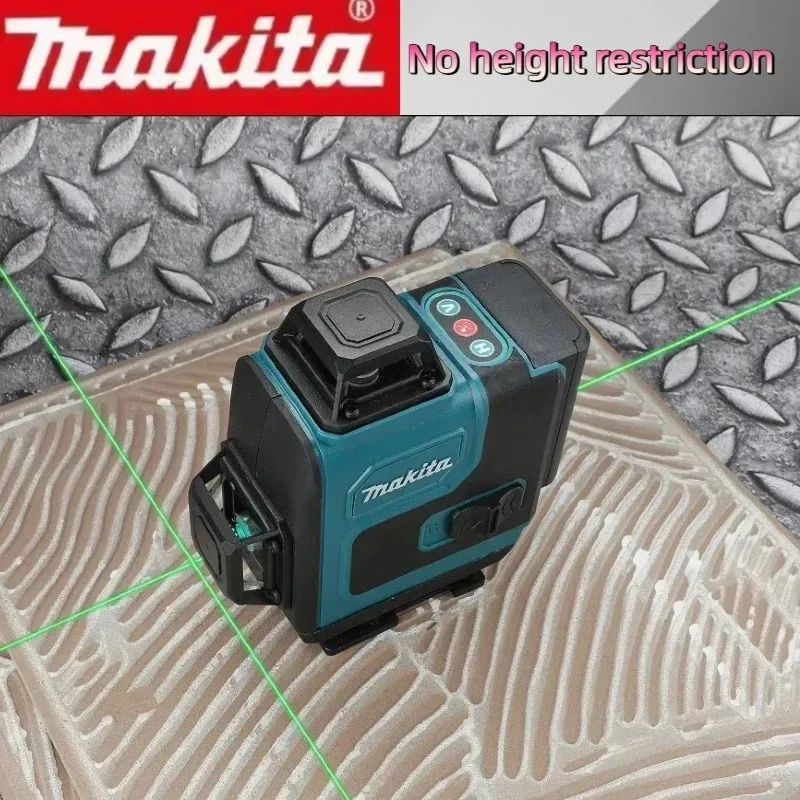 Original Makita 3D-4D 16 Line High-precision 360 ° Horizontal Vertical Green Laser Level, Wall Mounted Portable Power Tool