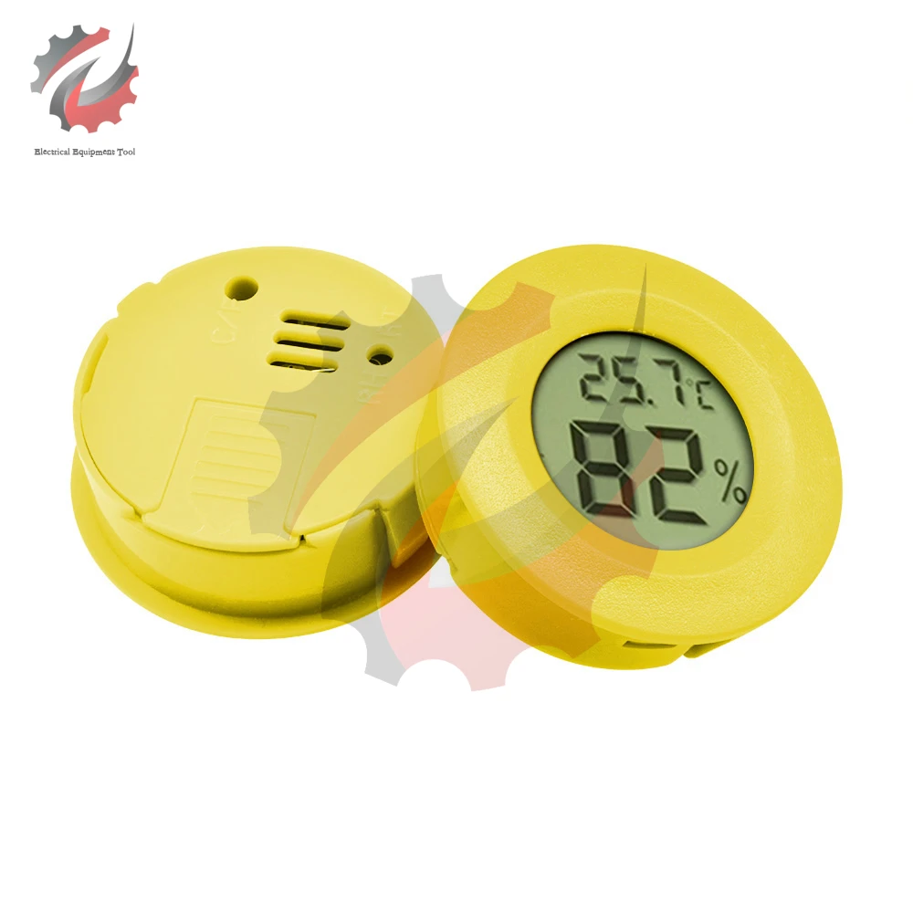 Mini LCD Digital Thermometer Hygrometer Fridge Freezer Tester Temperature Humidity Meter Detector Thermograph Pet Auto Car