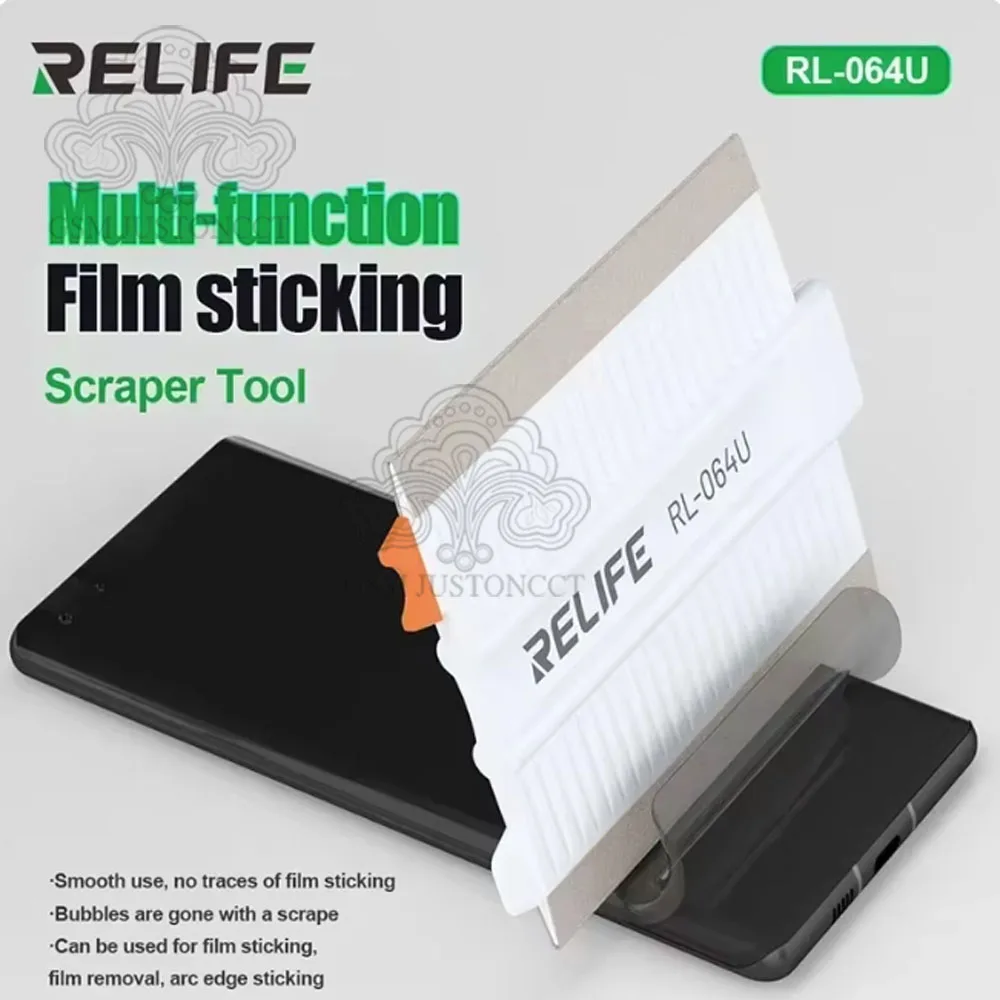 RELIFE RL-064U Multifunctional Hydrogel Film Scraper for Mobile Phone Tablet Film Removal Prying Flat Surface Pushing Tool