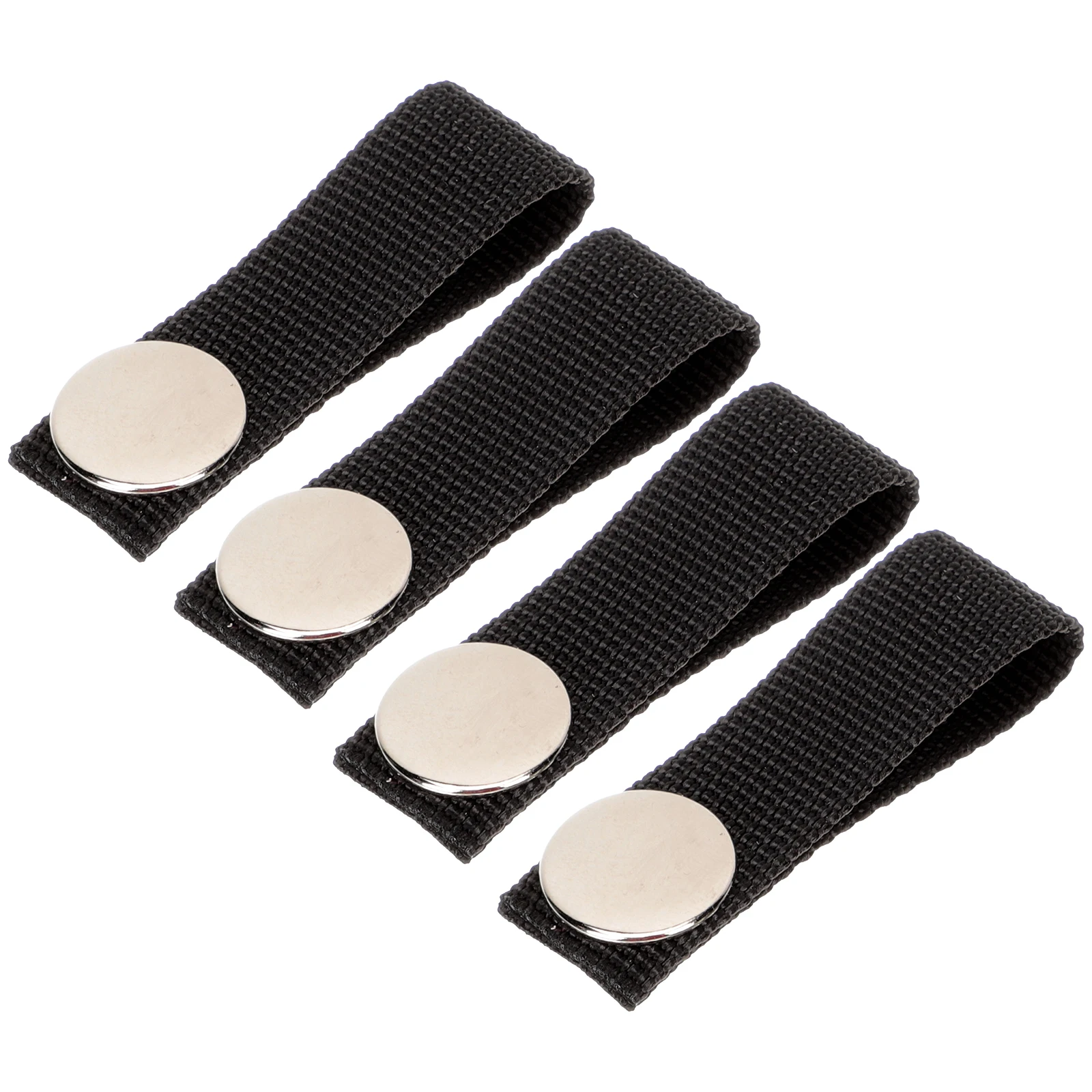 

4pcs Hockey Accessories Chin Strap Detachable Replacement Polyester Black Elastic Sports Straps For Safe Durable