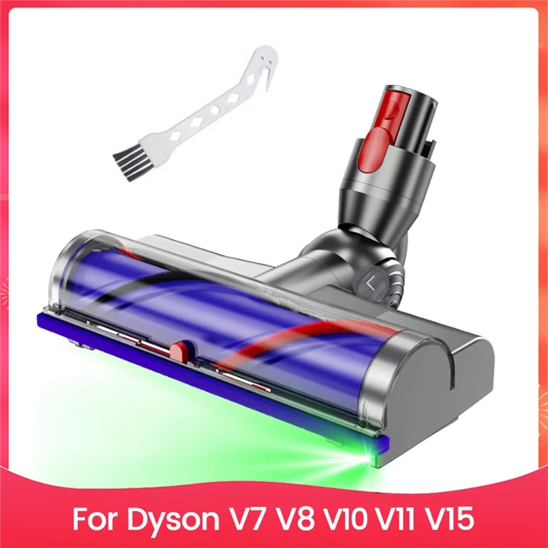 

B50C Direct Drive Head Replacement For Dyson V7 V8 V10 V11 V15 Cordless Stick Vacuum Cleaners For Hardwood Floor Carpets