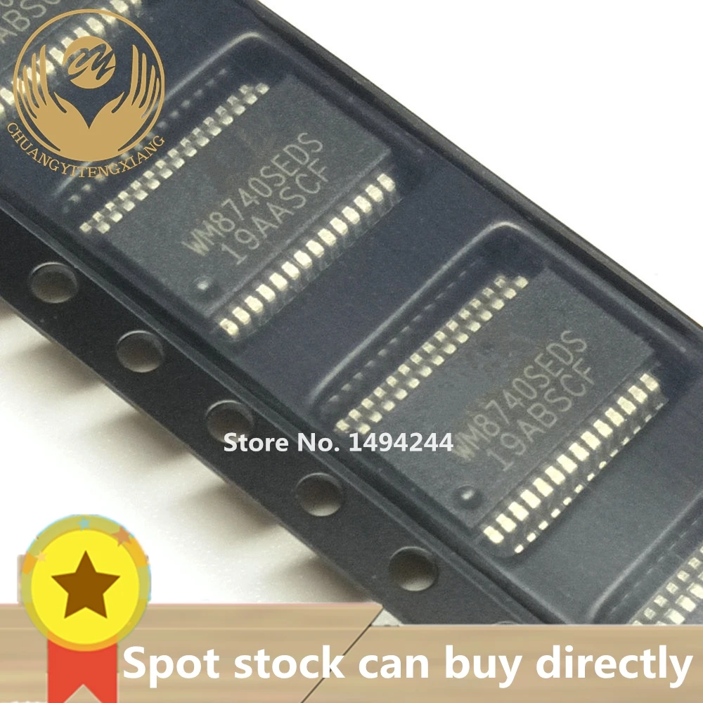 

New original 10pcs/LOT WM8740SEDS WM8740 SSOP28