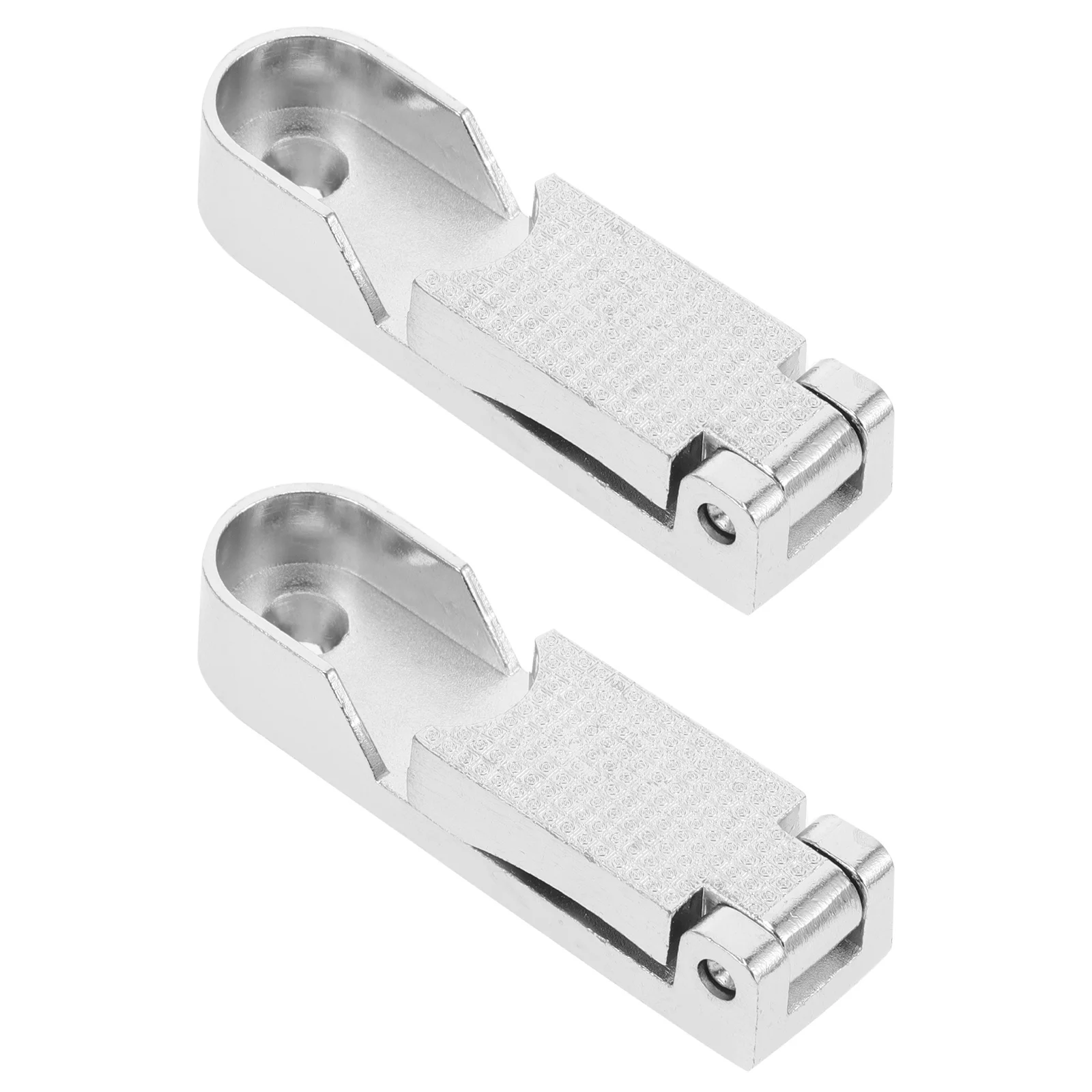 

2pcs Flange Rod Bracket Closet Pole Socket Heavy Duty Wardrobe Rail Support For Bathroom Shower Curtain Cloth Rod Holder