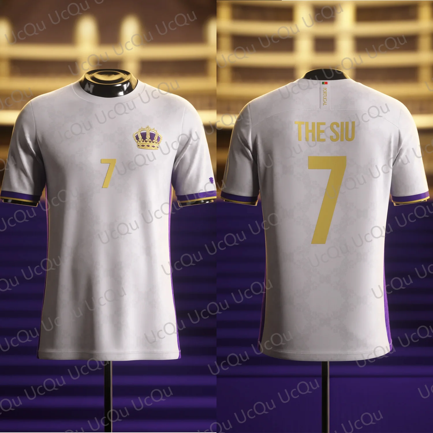 2024 Special Limited Edition The Siu Jersey (Madrid Edition) Num 7 Football Jersey Oversized Short Tops For Spain