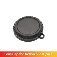 TPU Lens Protective Cover Cap for DJI Osmo Action 5 PRO/4/3, Anti-Scratch Anti-Dust Shockproof Camera Lens Cap Accessories