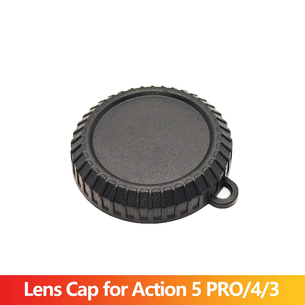 TPU Lens Protective Cover Cap for DJI Osmo Action 5 PRO / 4 / 3 Camera Anti-Scratch Anti-Dust Shockproof Lens Cap Accessories