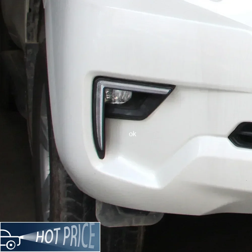 

Car lights Assembly For Toyota Prado 2017-2019 Front Bumper Upgrade LED Dynamic Daytime Running Light Plug and Play Accessories