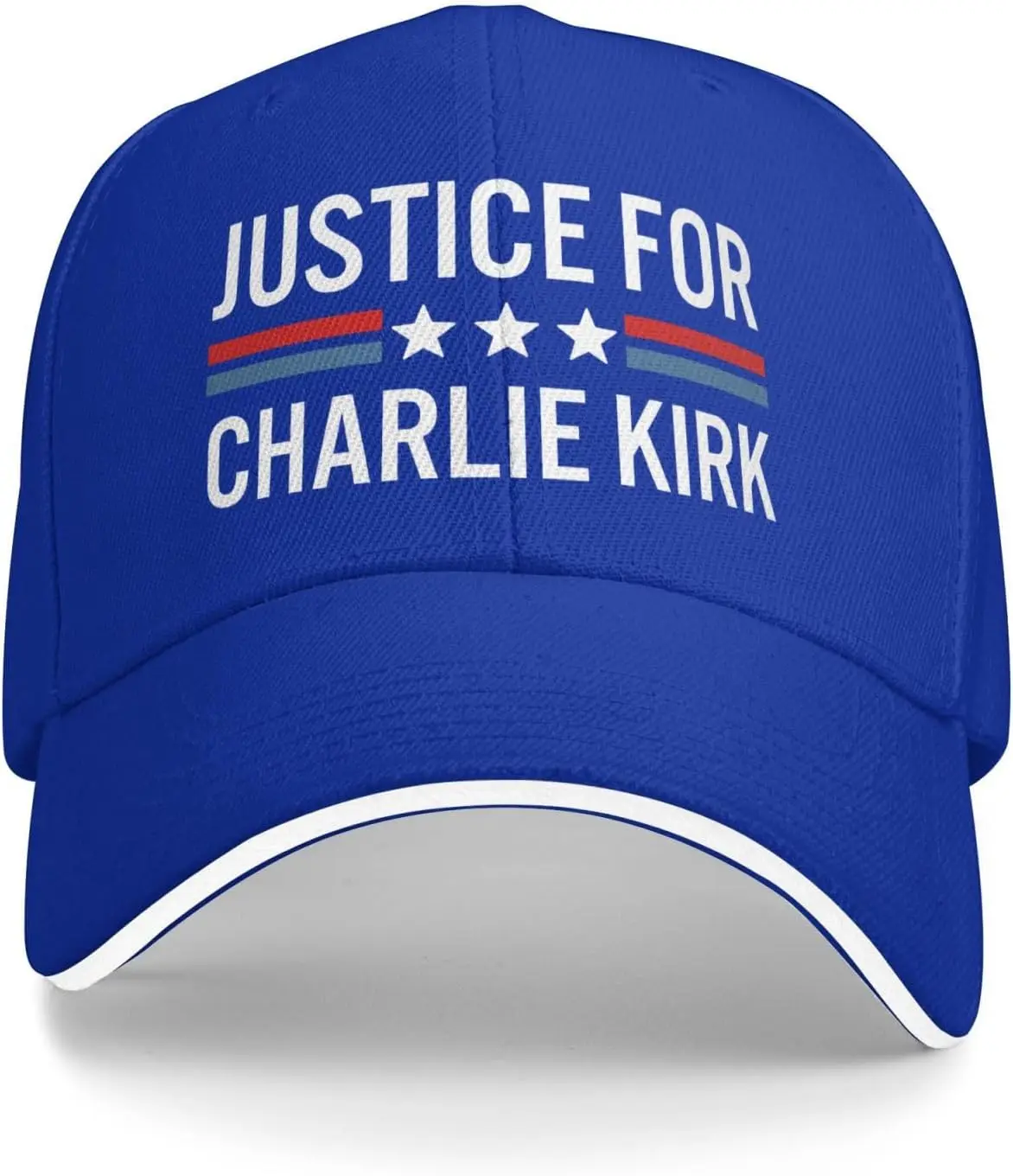 

Justice for Charlie Kirk Hats Unisex Baseball Cap Sandwich Caps Casquette Dad Hat