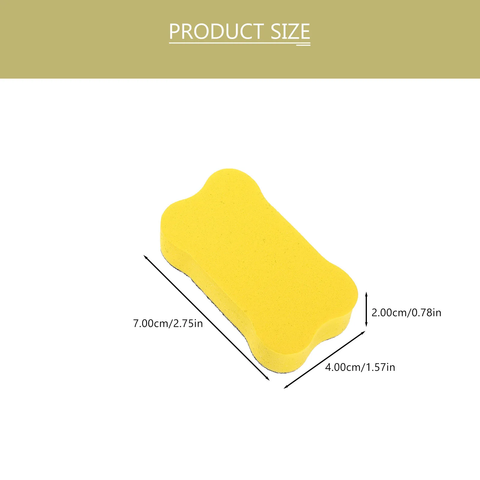 24 قطعة محايات السبورة على شكل عظمة عالية الجودة المواد ضمان السلامة متعددة الوظائف السبورة الأنظف ممحاة المسح الجاف #5
