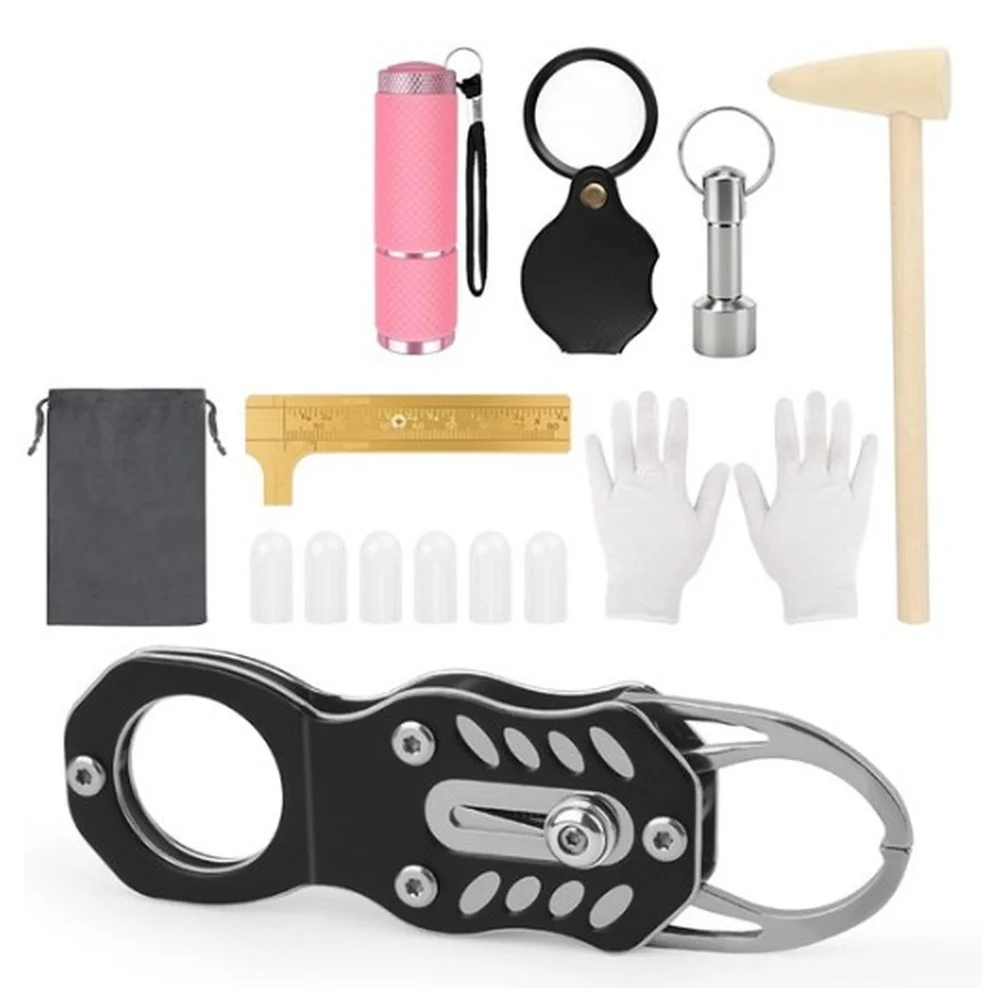 Currency Tester Kit for Precious Metals with Sound Resonance Verification Quick Test Function and Portable Design