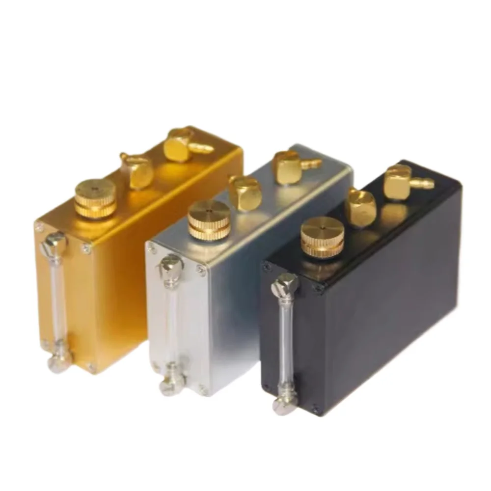 Metal Fuel Tank Engine Model Part  Aluminum Alloy Methanol Resistance RC Car Fuel Tank Engine Model Modification Accessories