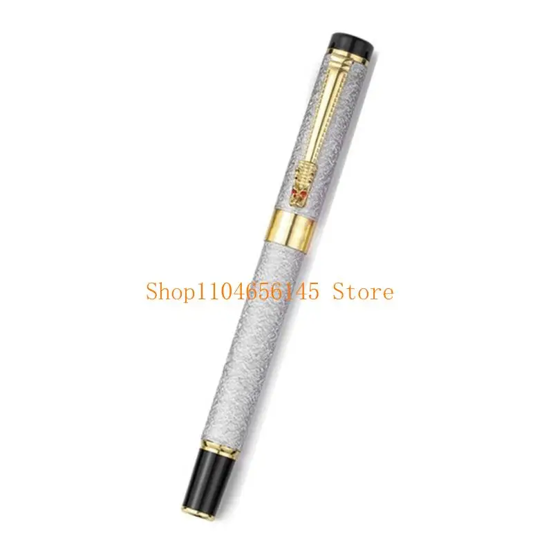 652F Office School Supplies Stationery for Men Women Luxury Gifts Fountain Pen 0.5mm for Extra Fine Metal Nib Pen