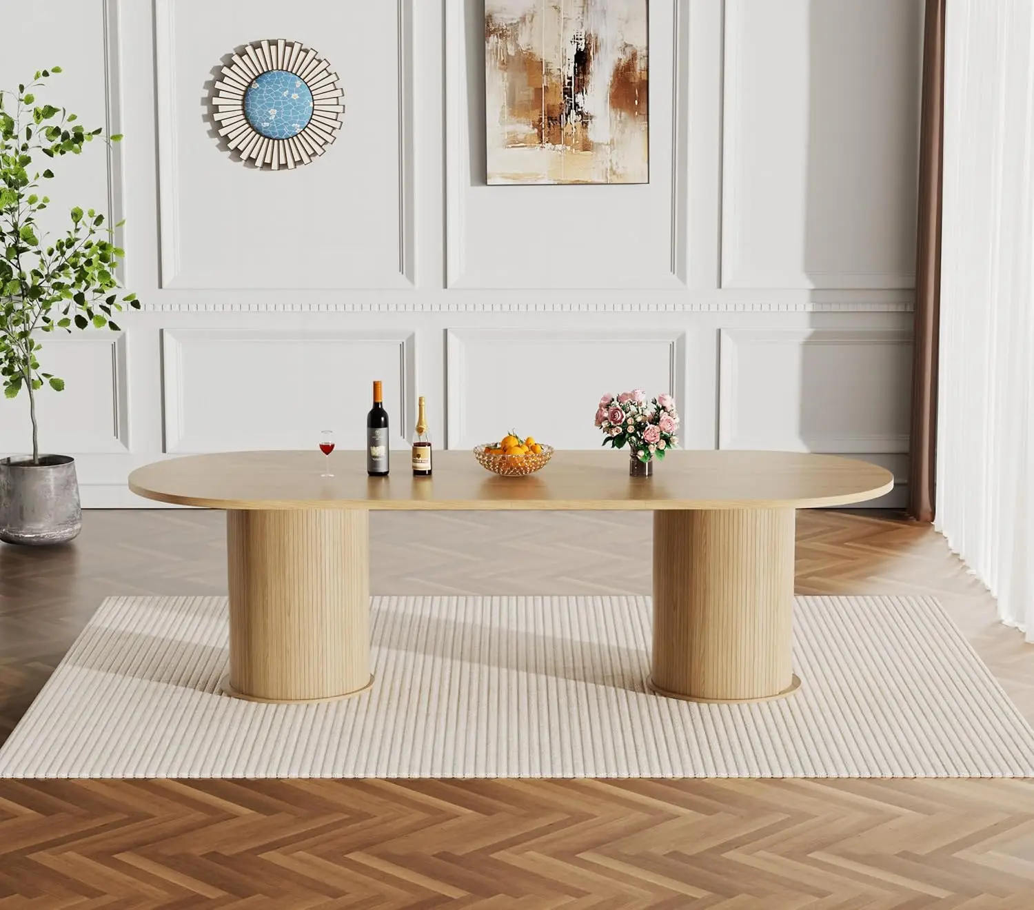 Extendable 8-Seat Dining Set 5