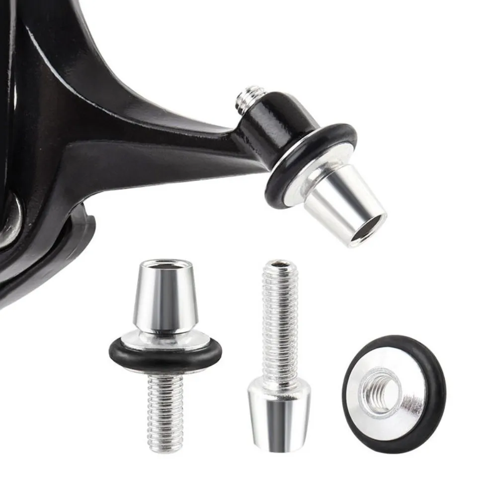 

8PCS Aluminum Alloy C Brake Screw M6 Thread Lightweight Brake Adjuster Bolt Easy To Install Silver Bicycle Brake Adjuster Bolt