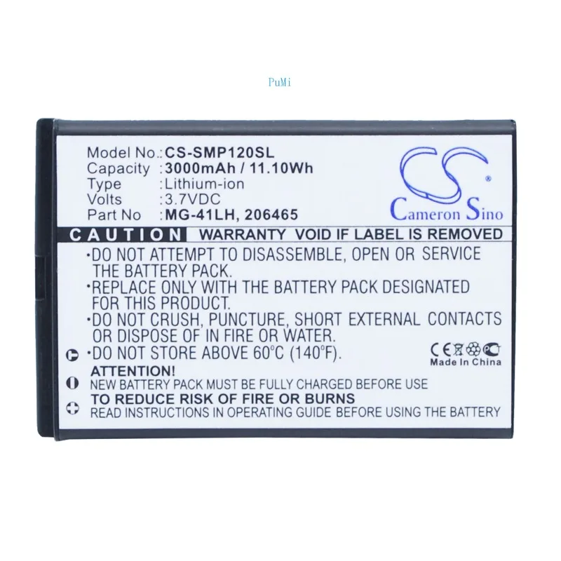 3000mAh 3.7V 11.1Wh GPS,Navigator Li-ion Battery for Spectra TS21878 MG-4LH 206465,Getac LT30,CHC X90 T5 M500,Hemisphere GPS XF1