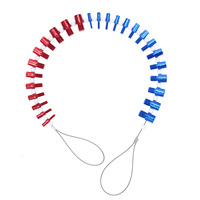 Inspection Measuring Tool Inch Metric Bolt Nut Screw Thread Checker Set Inch Gauge Measuring Inspection Tool