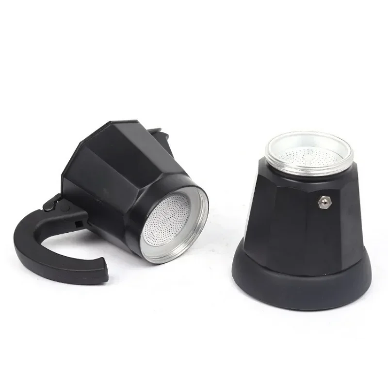 110V/220V Aluminum Electric Mocha Pot 6 Cups Itali Coffee Maker Household Fast and Convenient Electric Coffee Pot Barista Tools - Image 5