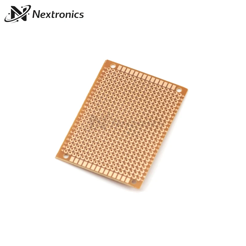 1/3/5/10PCS Single Side Super Prototype Breadboard 5x7cm 432 Points PCB Universal Board DIY Yellow